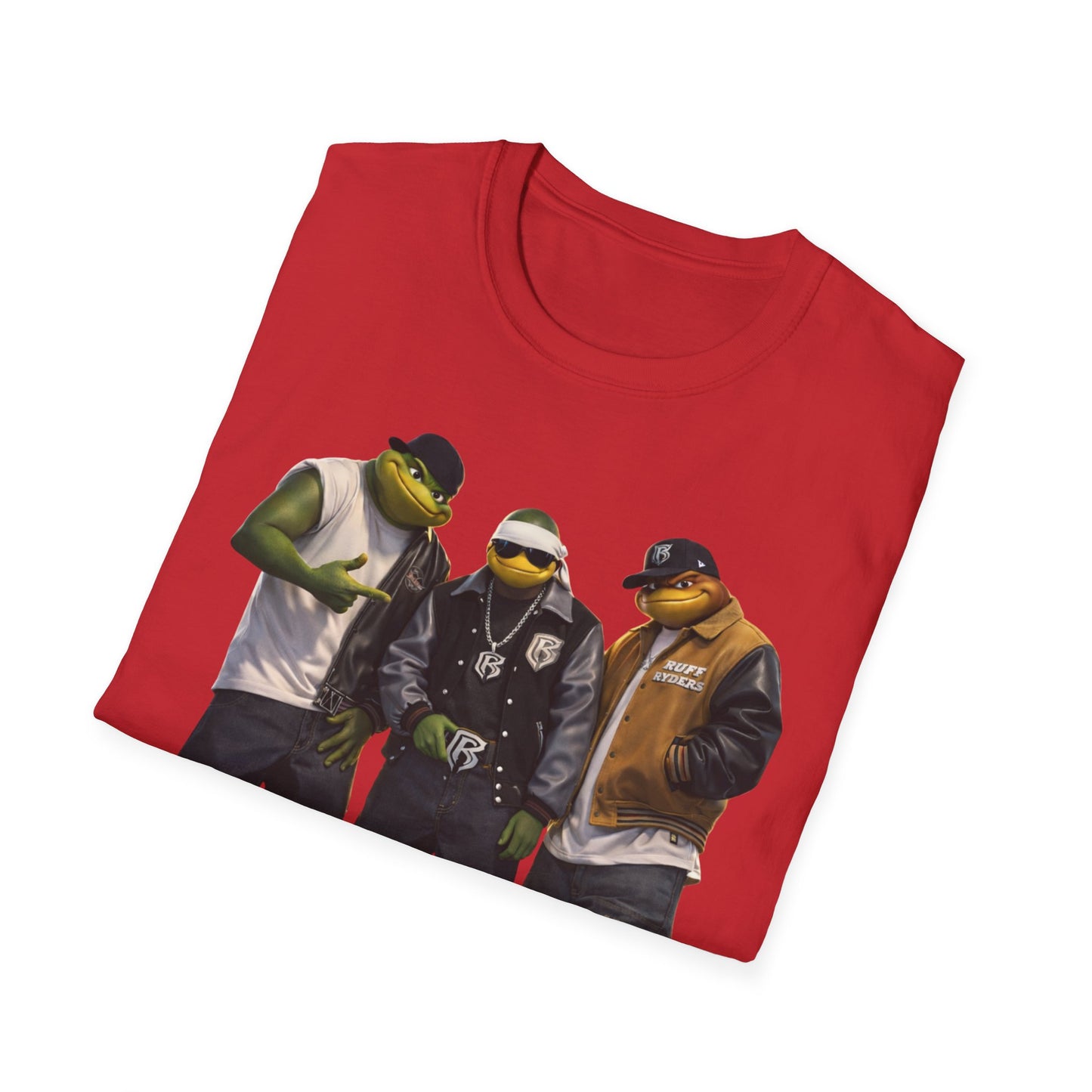 Battletoads x LOX Ruff Ryders Urban Hip-Hop Illustration T-Shirt