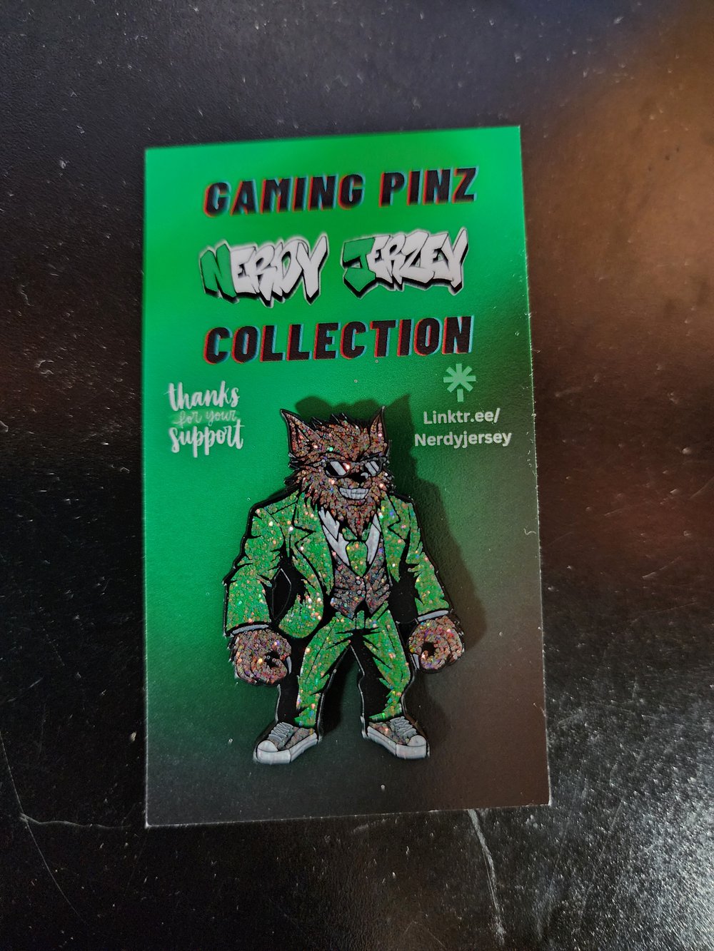 Mark The Werewolf pin