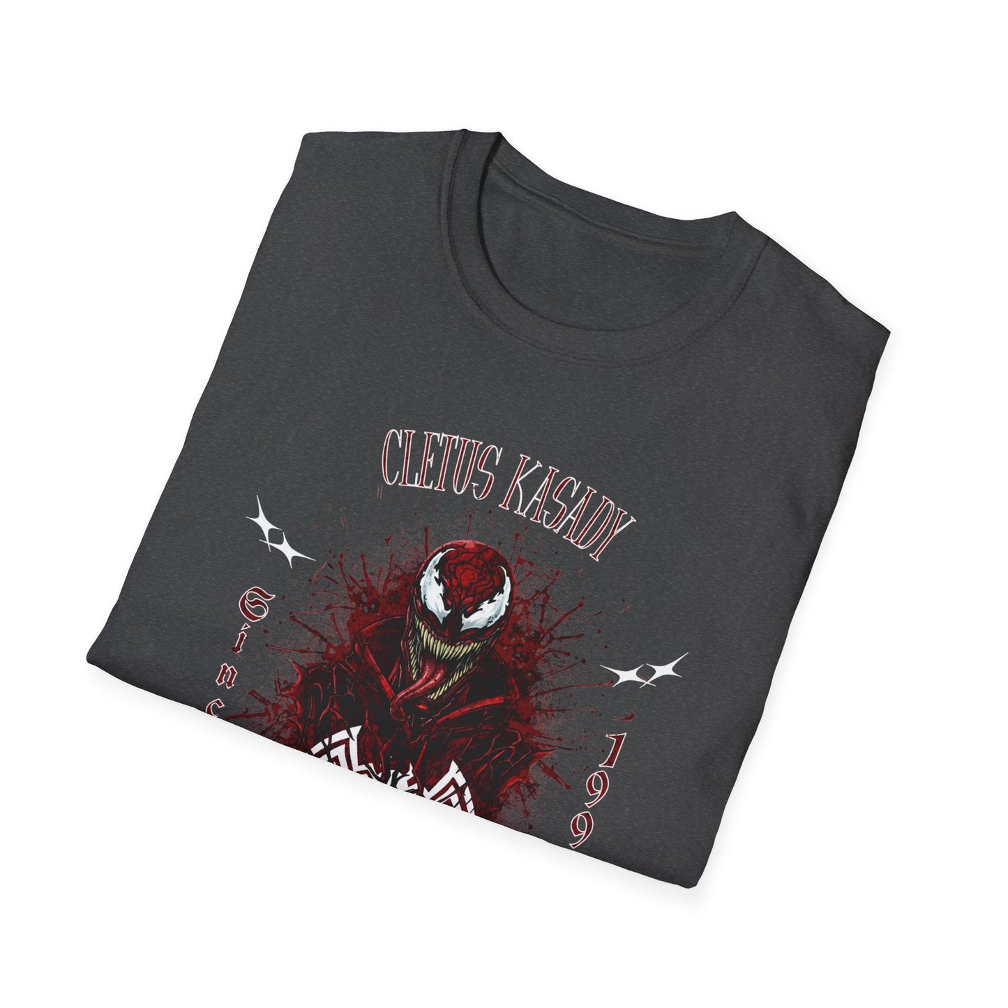 Carnage Symbiote Illustration T-Shirt | Cletus Kasady Venom Spiderman