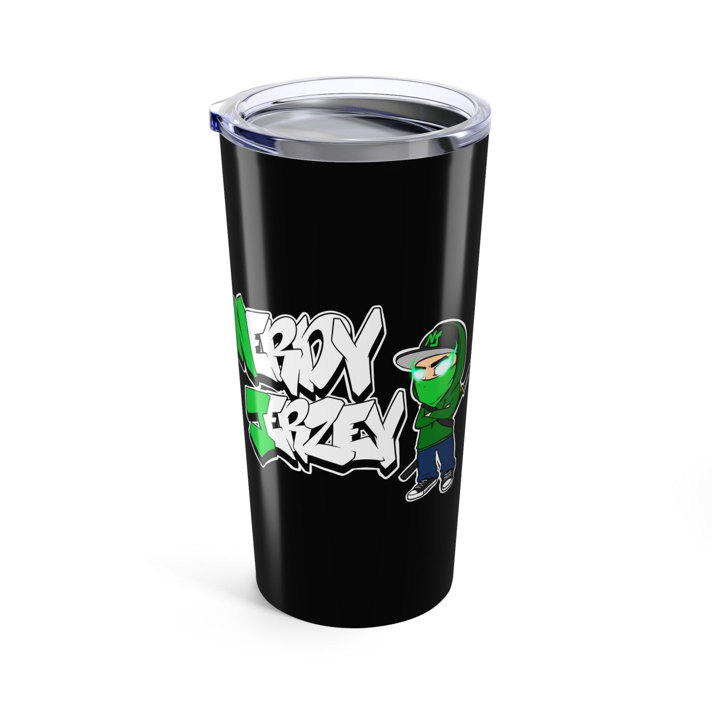 Nerdy Jerzey 20oz Tumbler - Cool & Stylish Travel Mug