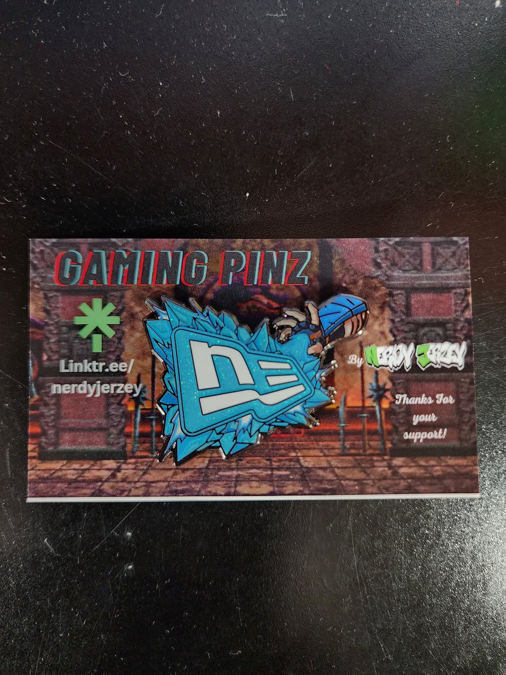 Below Zero Frozen Flag Pin