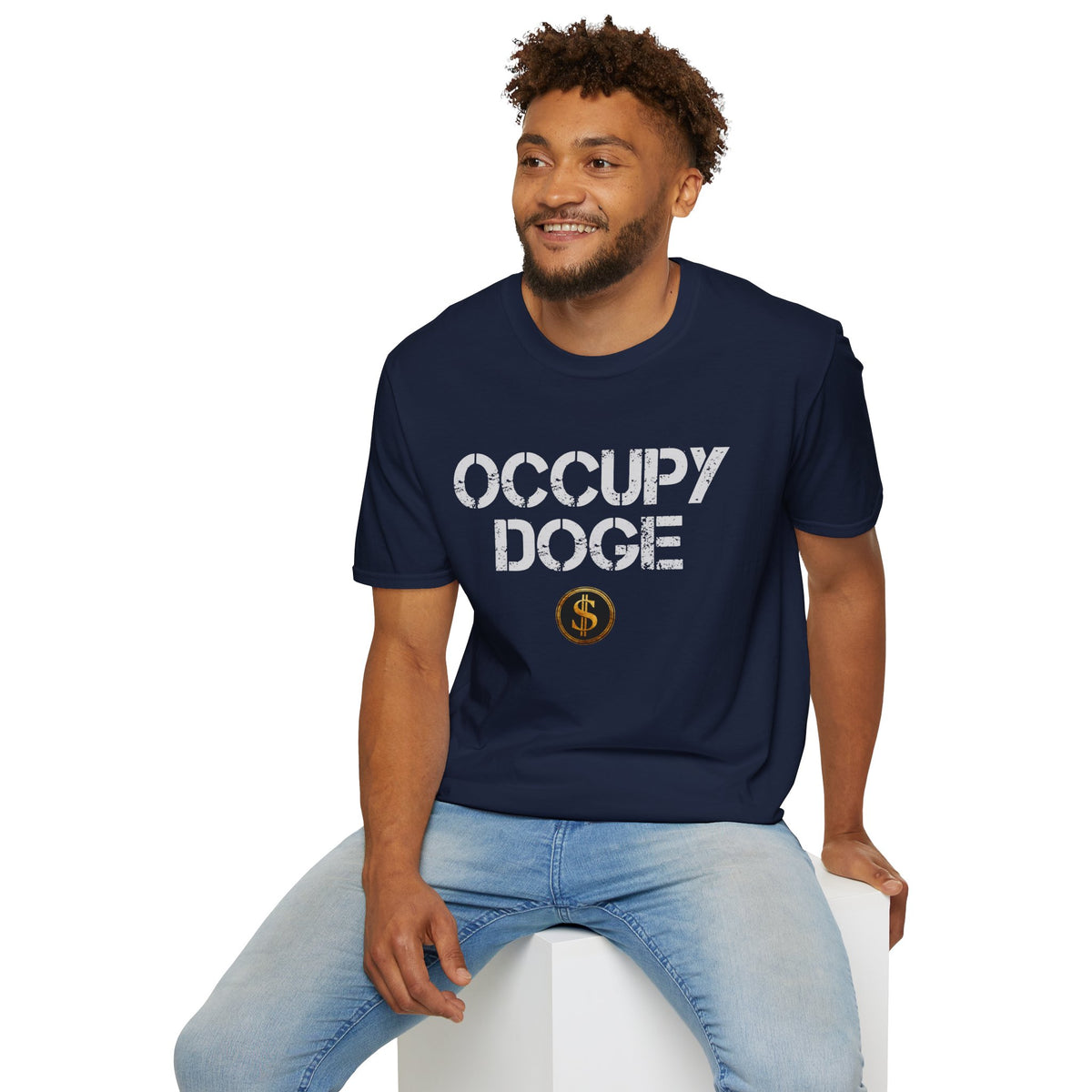 Occupy Doge T-Shirt, Political Statement Tee, Unisex Graphic Shirt, Gift for Protesters, Meme Apparel, Activist Clothing, Protester Gift,