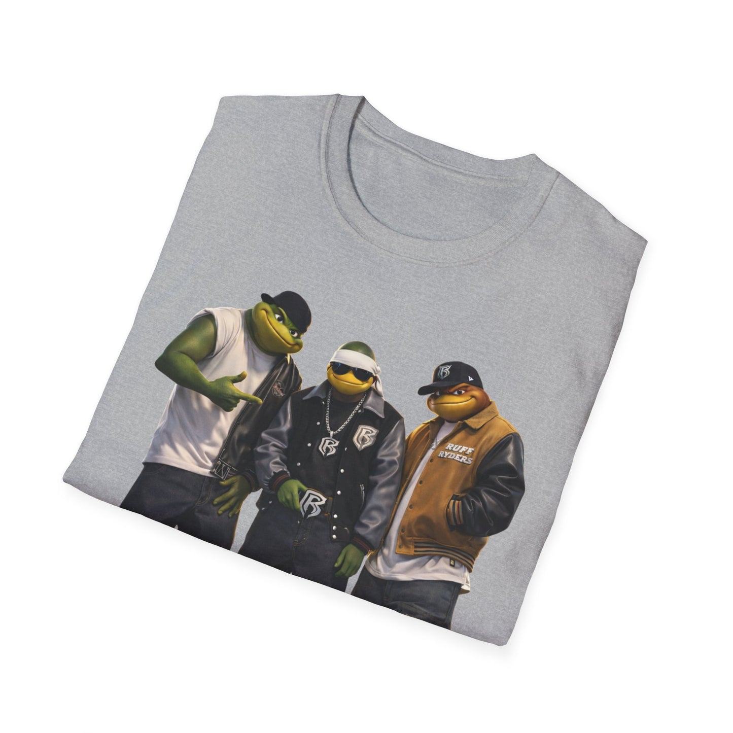 Battletoads x LOX Ruff Ryders Urban Hip-Hop Illustration T-Shirt