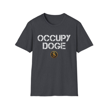 Occupy Doge T-Shirt, Political Statement Tee, Unisex Graphic Shirt, Gift for Protesters, Meme Apparel, Activist Clothing, Protester Gift,