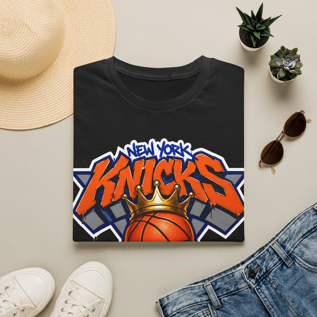 New York 2026 Championship Crowned Basketball T-Shirt