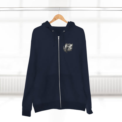 Street Fighter x Ruff Ryders Crew Full-Zip Hoodie | Retro Streetwear Group Portrait