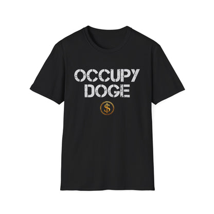 Occupy Doge T-Shirt, Political Statement Tee, Unisex Graphic Shirt, Gift for Protesters, Meme Apparel, Activist Clothing, Protester Gift,
