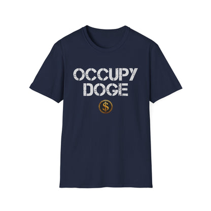 Occupy Doge T-Shirt, Political Statement Tee, Unisex Graphic Shirt, Gift for Protesters, Meme Apparel, Activist Clothing, Protester Gift,