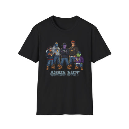 Ginyu Unit G-Unit Crossover T-Shirt | DBZ Hip-Hop Parody