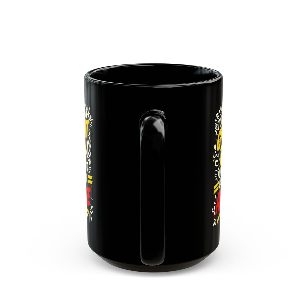 Sarcastic "Today Is A Great Day.." Quote Black Mug - Perfect for Coffee Lovers, Gift for Friends, Funny Cup, Unique Office Decor, Great Day Mug, 11oz or 15oz