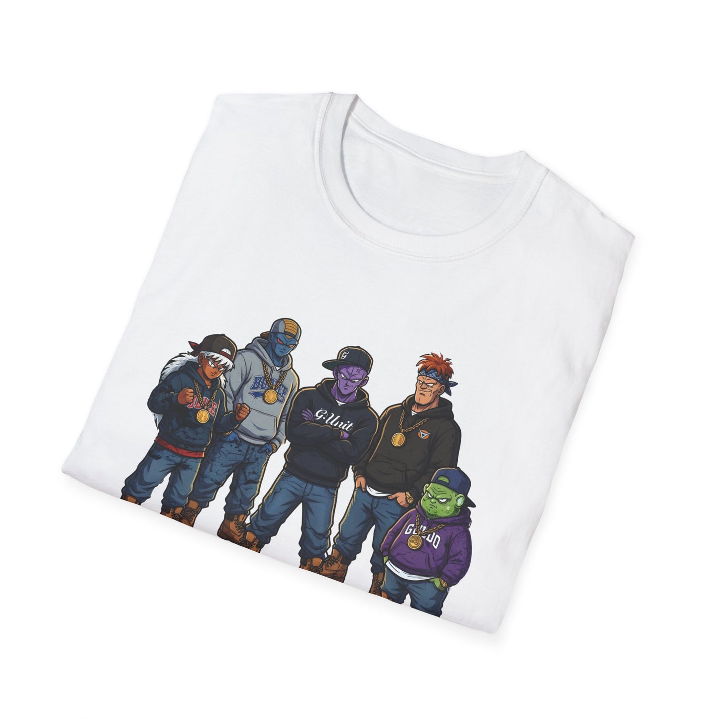 Ginyu Unit G-Unit Crossover T-Shirt | DBZ Hip-Hop Parody
