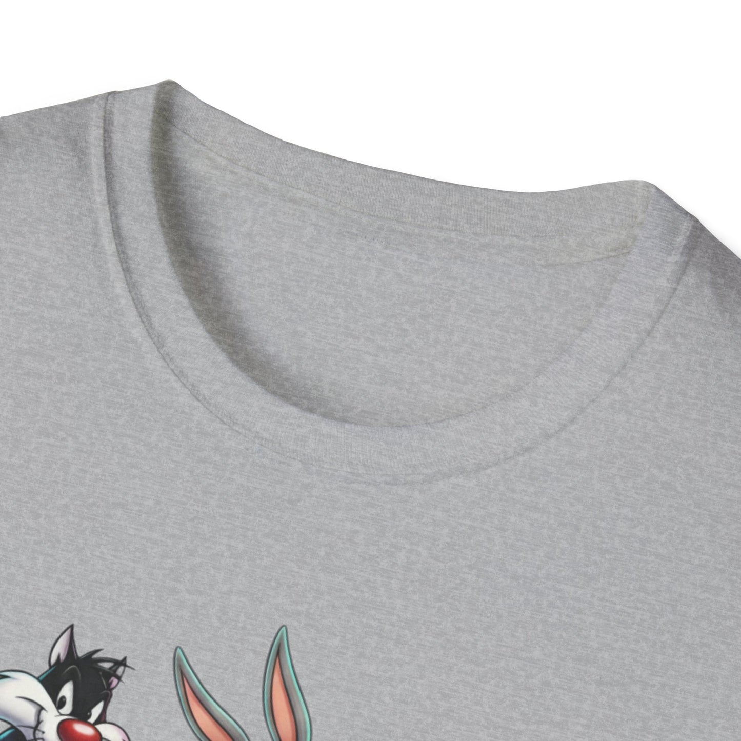 State Property x Looney Tunes Streetwear Crew T-Shirt | Urban Animal Characters, Hip-Hop Style