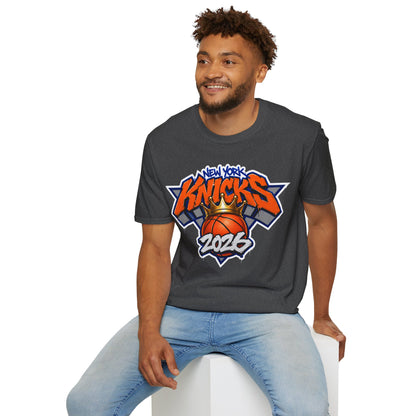 New York 2026 Championship Crowned Basketball T-Shirt