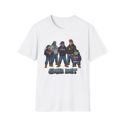 Ginyu Unit G-Unit Crossover T-Shirt | DBZ Hip-Hop Parody