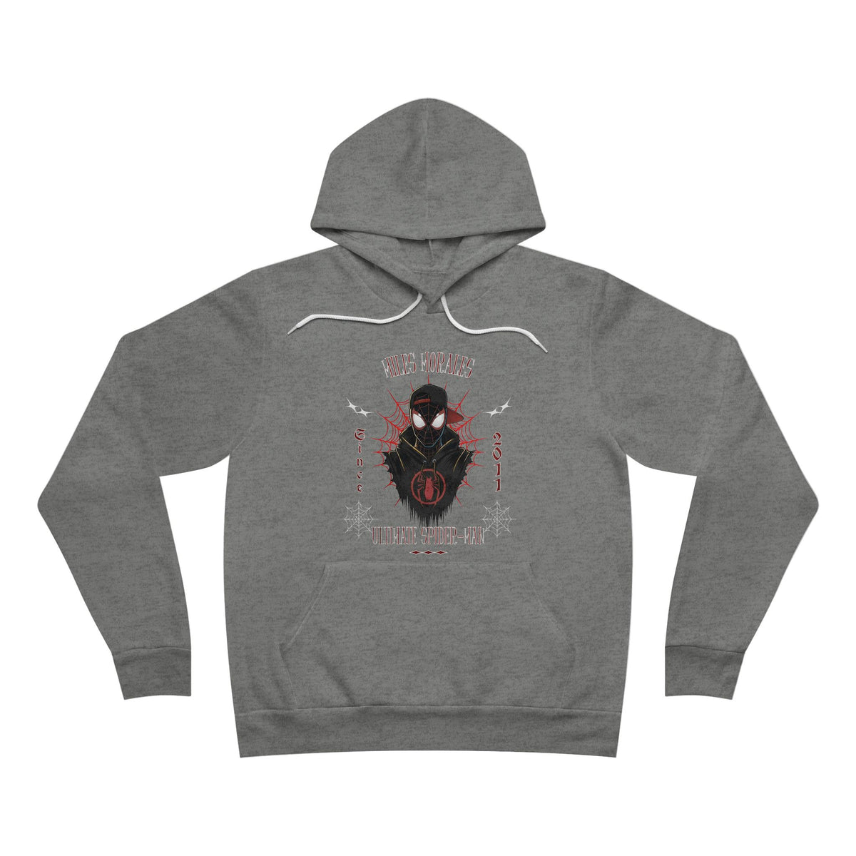 Miles Morales Spider-Man Pullover Hoodie | Ultimate Spider-Man Graphic Hoodie