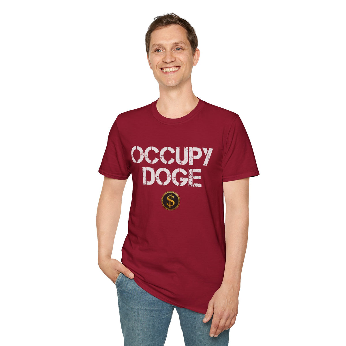 Occupy Doge T-Shirt, Political Statement Tee, Unisex Graphic Shirt, Gift for Protesters, Meme Apparel, Activist Clothing, Protester Gift,