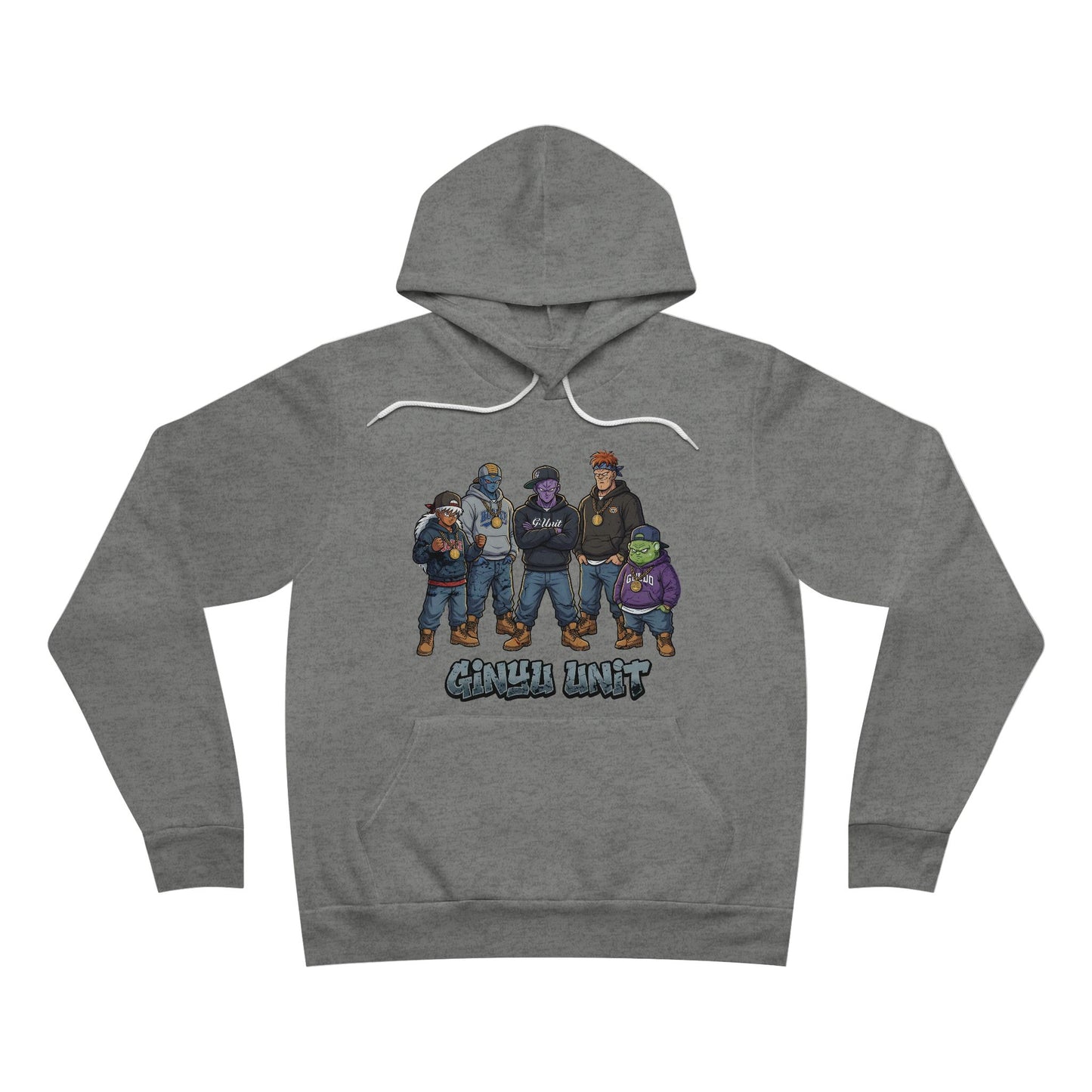 Ginyu Unit G-Unit Crossover Pullover Hoodie | DBZ Hip-Hop Parody