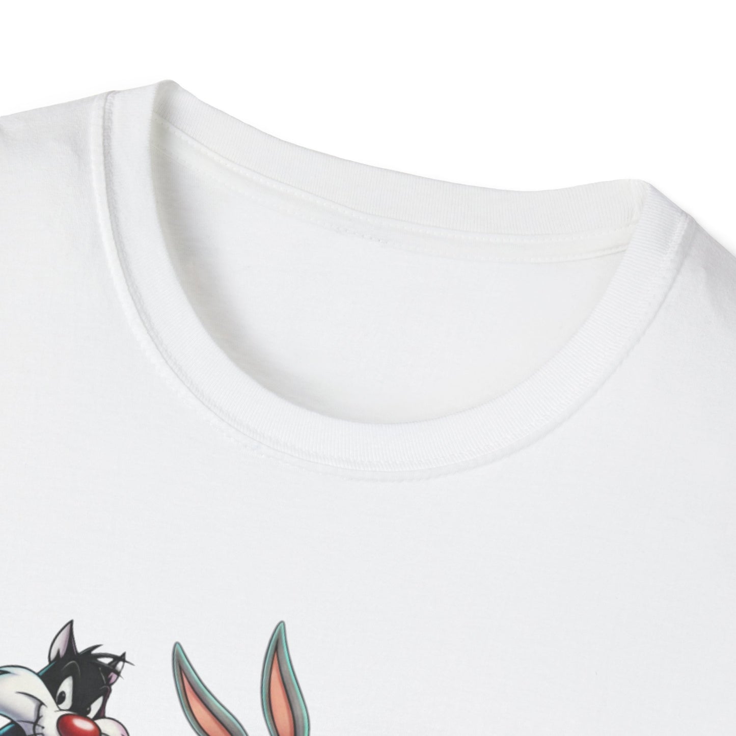 State Property x Looney Tunes Streetwear Crew T-Shirt | Urban Animal Characters, Hip-Hop Style