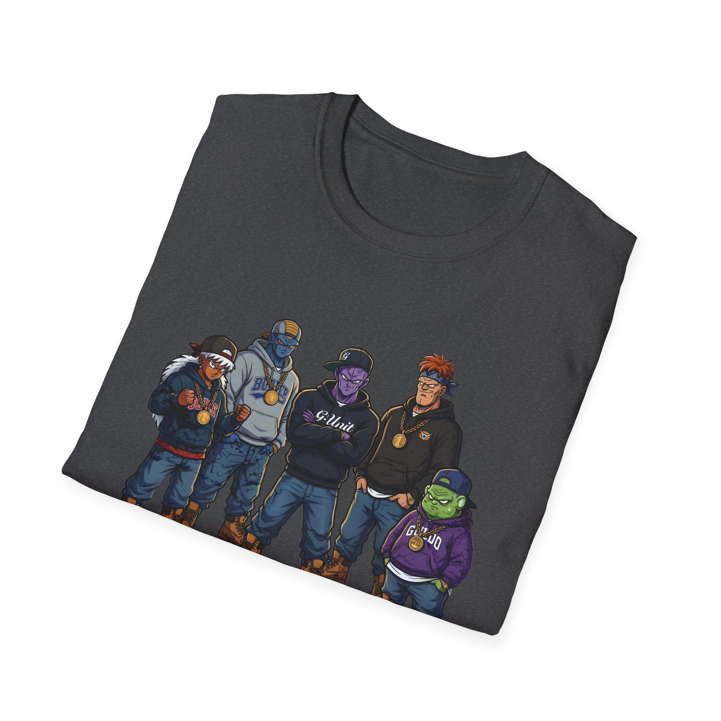 Ginyu Unit G-Unit Crossover T-Shirt | DBZ Hip-Hop Parody