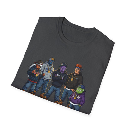 Ginyu Unit G-Unit Crossover T-Shirt | DBZ Hip-Hop Parody