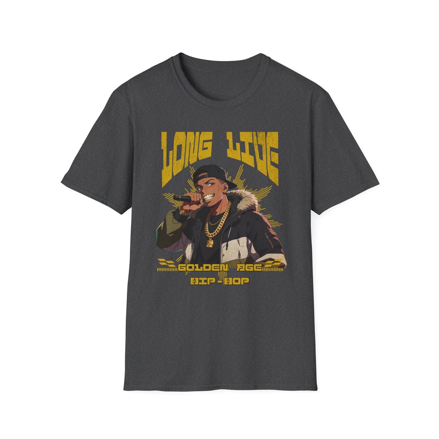 Long Live Golden Age Hip-Hop T-Shirt | Golden Age Hip Hop Graphic