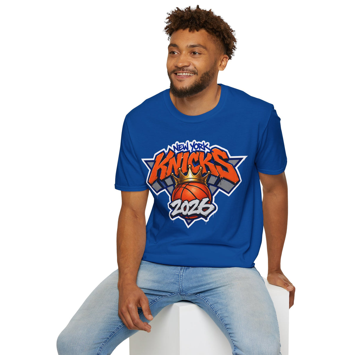 New York 2026 Championship Crowned Basketball T-Shirt