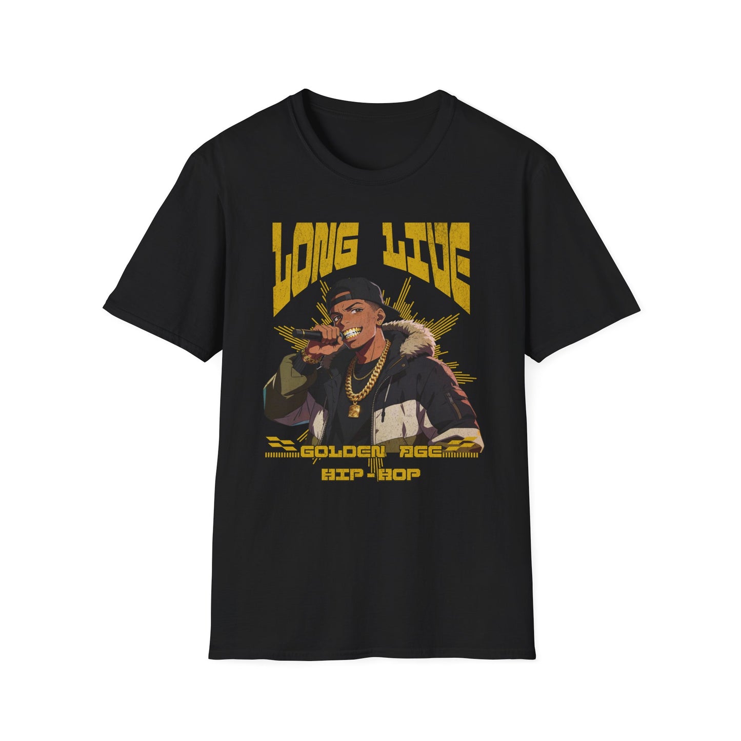 Long Live Golden Age Hip-Hop T-Shirt | Golden Age Hip Hop Graphic