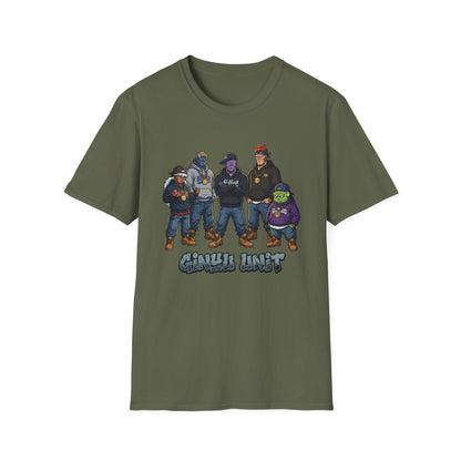 Ginyu Unit G-Unit Crossover T-Shirt | DBZ Hip-Hop Parody