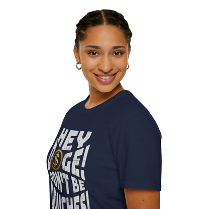 Hey Doge! Funny T-Shirt, Unisex Humor Tee, Cryptocurrency Gift, Meme Lover Shirt, Casual Wear, Gift for Friends