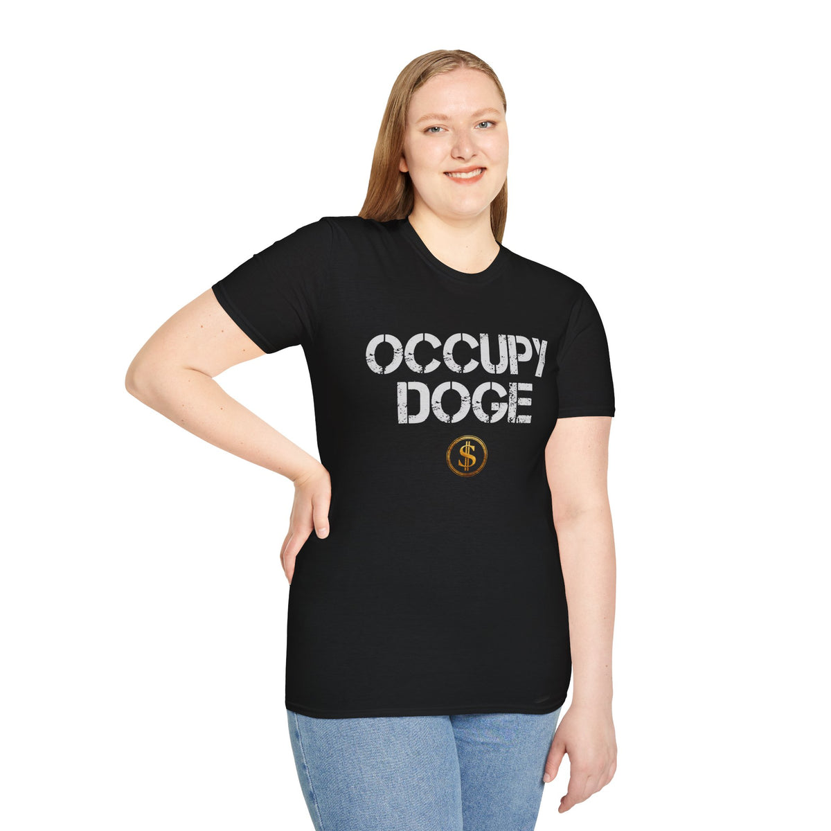 Occupy Doge T-Shirt, Political Statement Tee, Unisex Graphic Shirt, Gift for Protesters, Meme Apparel, Activist Clothing, Protester Gift,