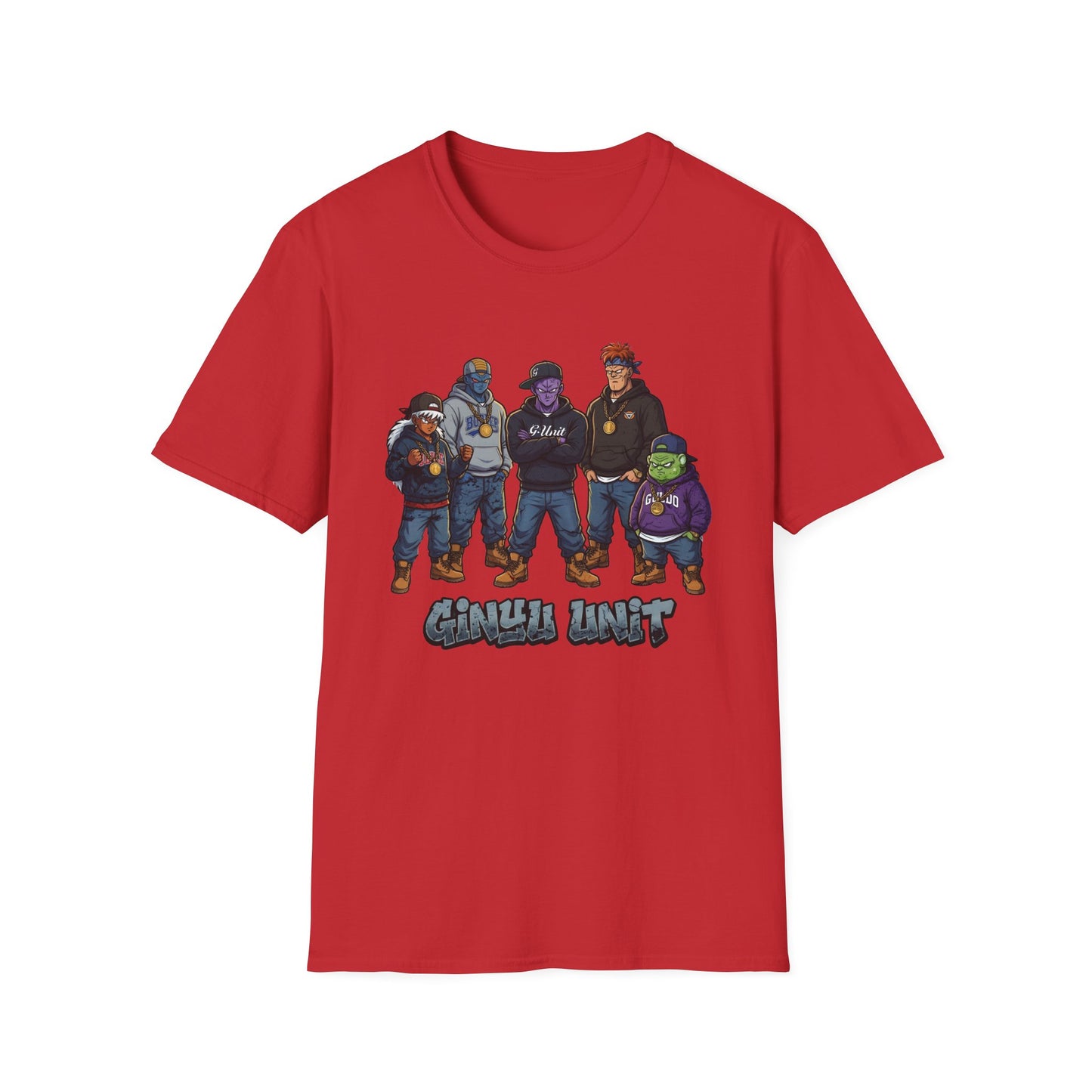 Ginyu Unit G-Unit Crossover T-Shirt | DBZ Hip-Hop Parody