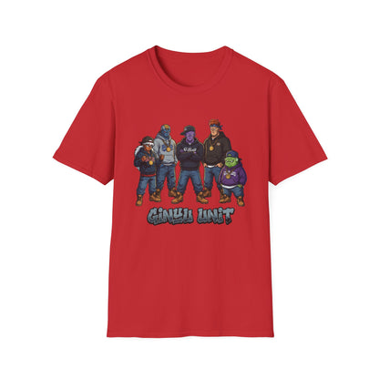Ginyu Unit G-Unit Crossover T-Shirt | DBZ Hip-Hop Parody