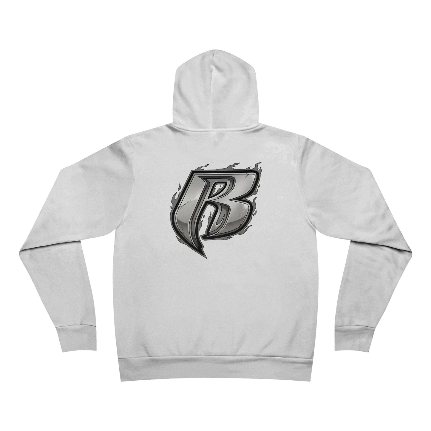 Street Fighter x Ruff Ryders Crew Pullover Hoodie | Retro Streetwear Group Portrait