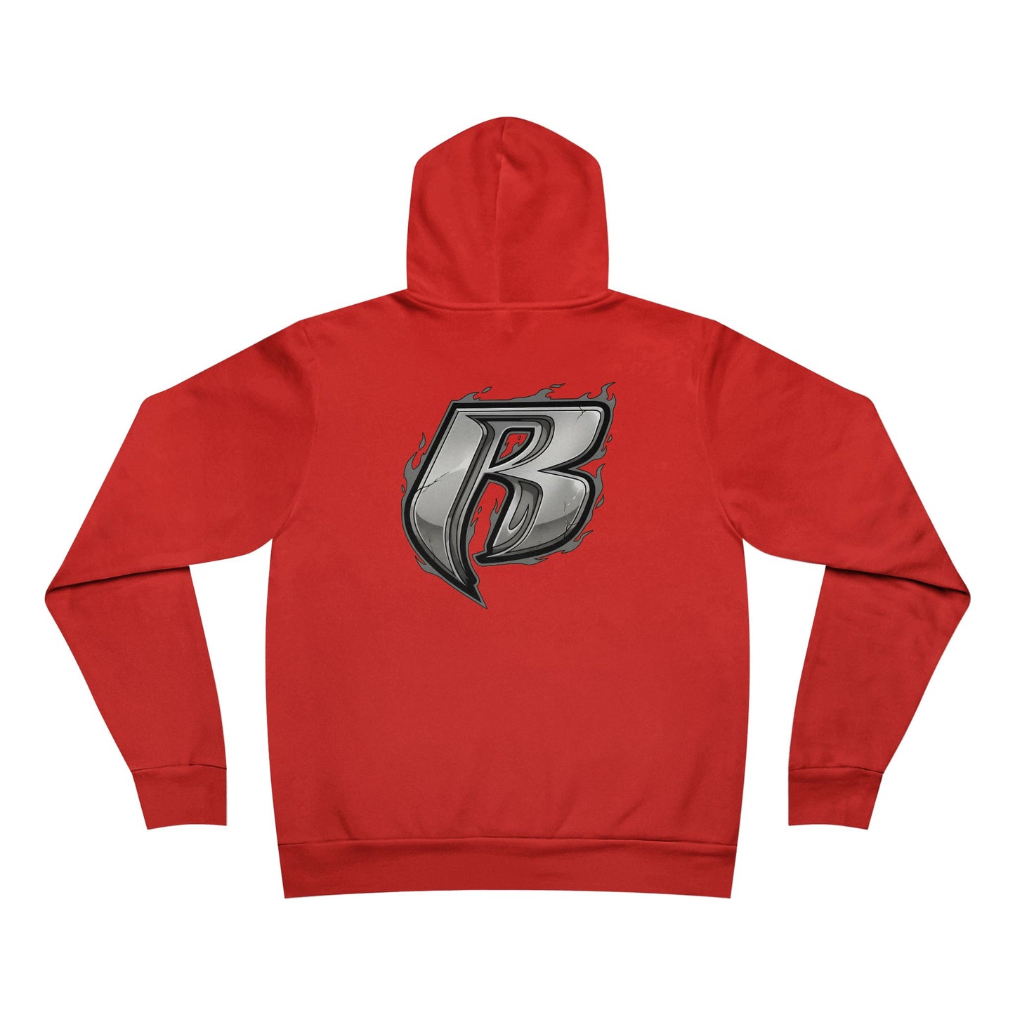 Street Fighter x Ruff Ryders Crew Pullover Hoodie | Retro Streetwear Group Portrait