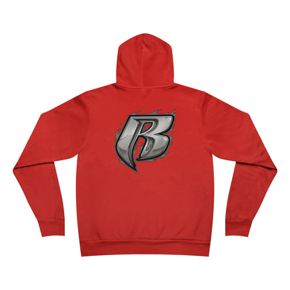 Street Fighter x Ruff Ryders Crew Pullover Hoodie | Retro Streetwear Group Portrait