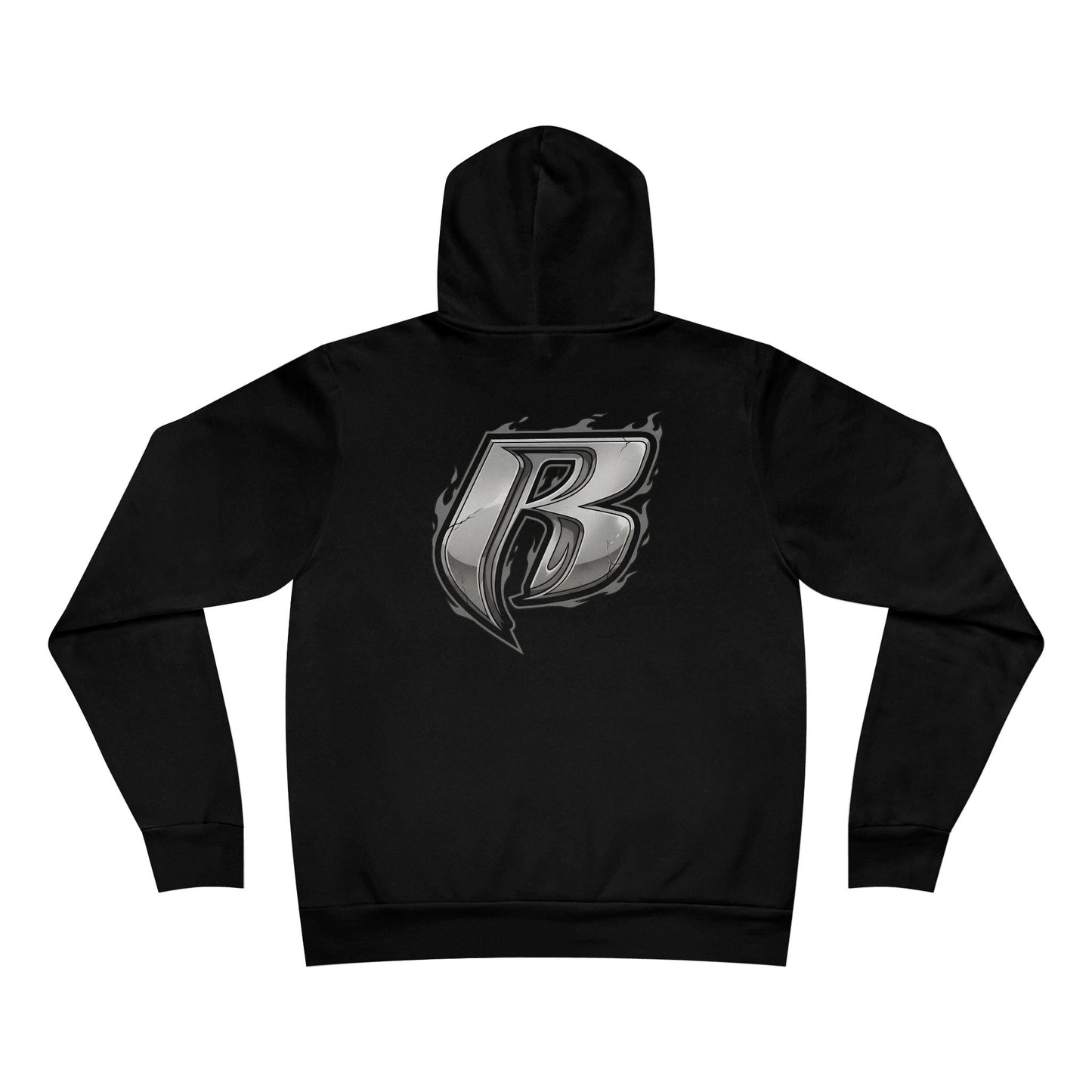 Street Fighter x Ruff Ryders Crew Pullover Hoodie | Retro Streetwear Group Portrait