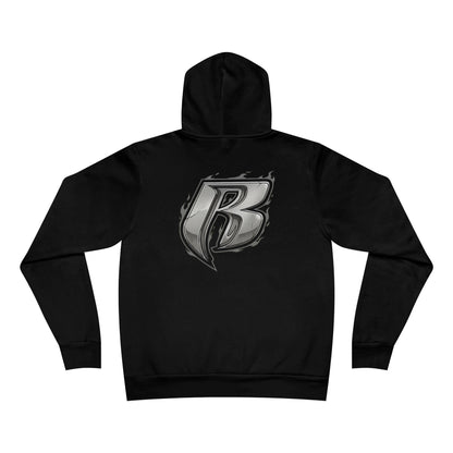Street Fighter x Ruff Ryders Crew Pullover Hoodie | Retro Streetwear Group Portrait