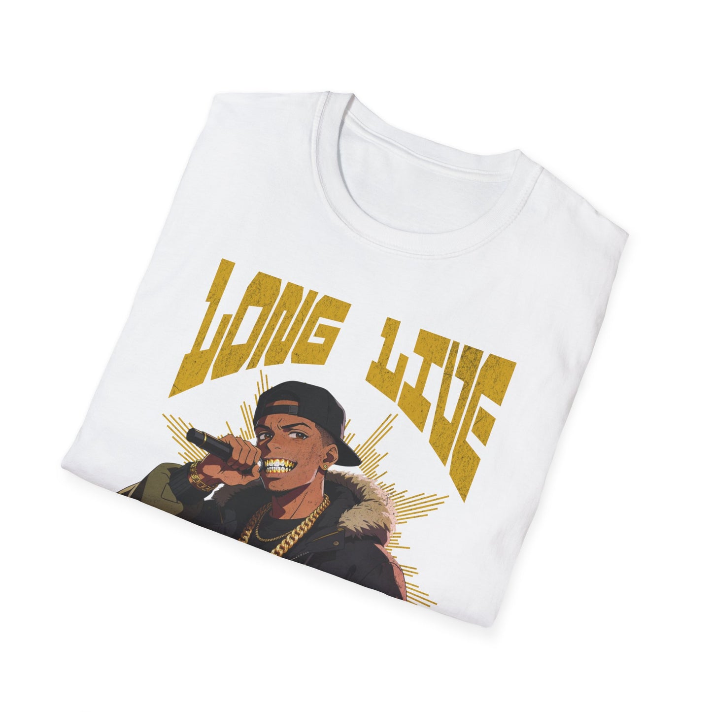 Long Live Golden Age Hip-Hop T-Shirt | Golden Age Hip Hop Graphic