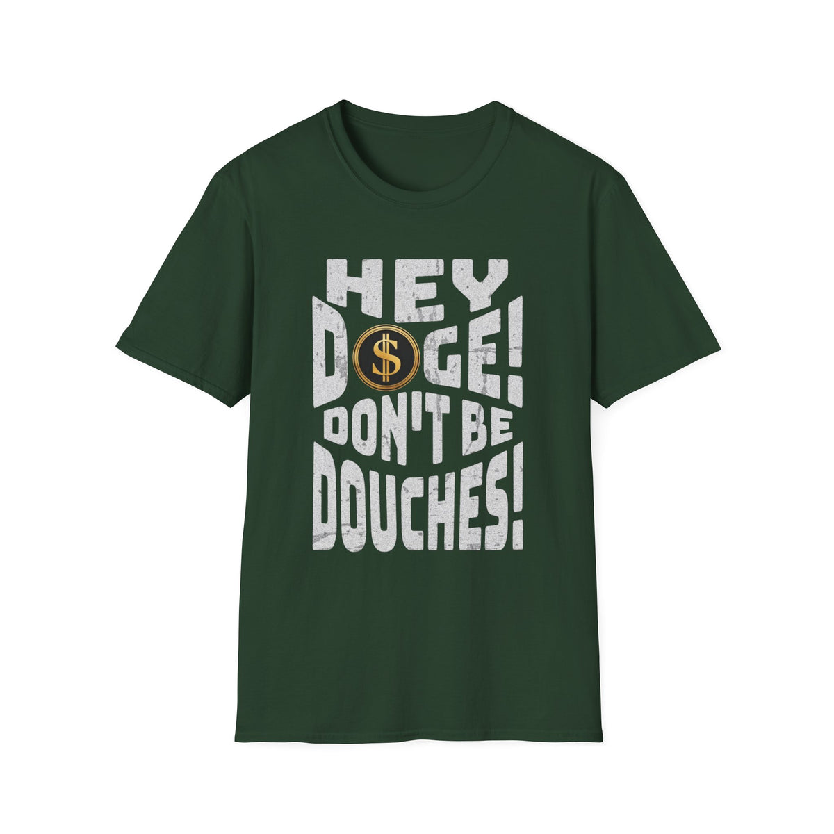 Hey Doge! Funny T-Shirt, Unisex Humor Tee, Cryptocurrency Gift, Meme Lover Shirt, Casual Wear, Gift for Friends