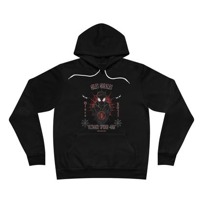 Miles Morales Spider-Man Pullover Hoodie | Ultimate Spider-Man Graphic Hoodie
