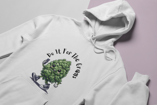 Do It For The Grams  Unisex Pullover Hoodie - Funny Casual Wear, Gift for Friends, Stoner Humor, Cozy Sweatshirt. Unisex Hoodie, Pullover
