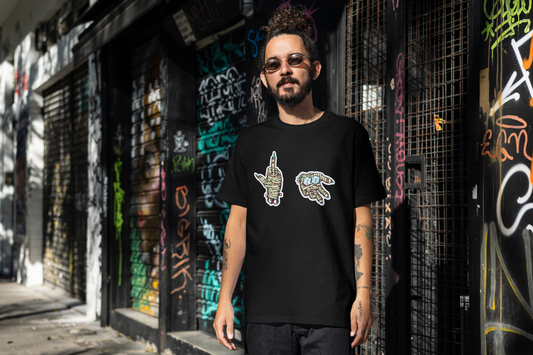 Fuck Ice RTJ Parody Protest Logo T-Shirt | Run The Jewels Hip-Hop Tee