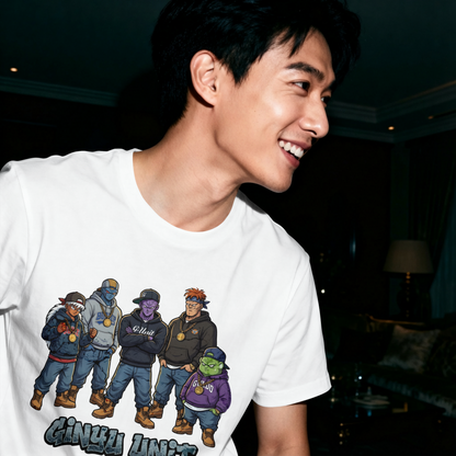 Ginyu Unit G-Unit Crossover T-Shirt | DBZ Hip-Hop Parody