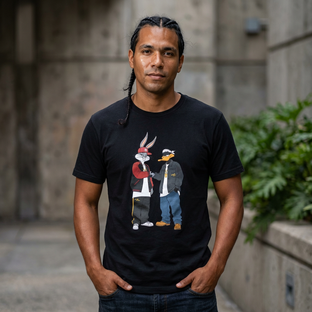 Bugs & Daffy Streetwear T-Shirt | Urban Animal Graphic Tee