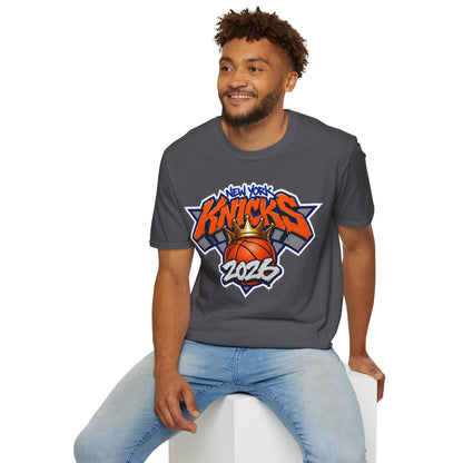 New York 2026 Championship Crowned Basketball T-Shirt