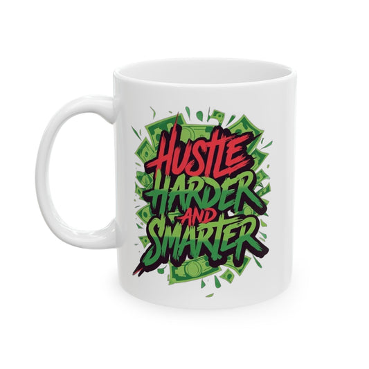 Vibrant Graphic Ceramic Mug, Unique Art Coffee Cup for Plant Lovers, Gift for Coffee Enthusiasts, Perfect for Birthdays, Housewarming,