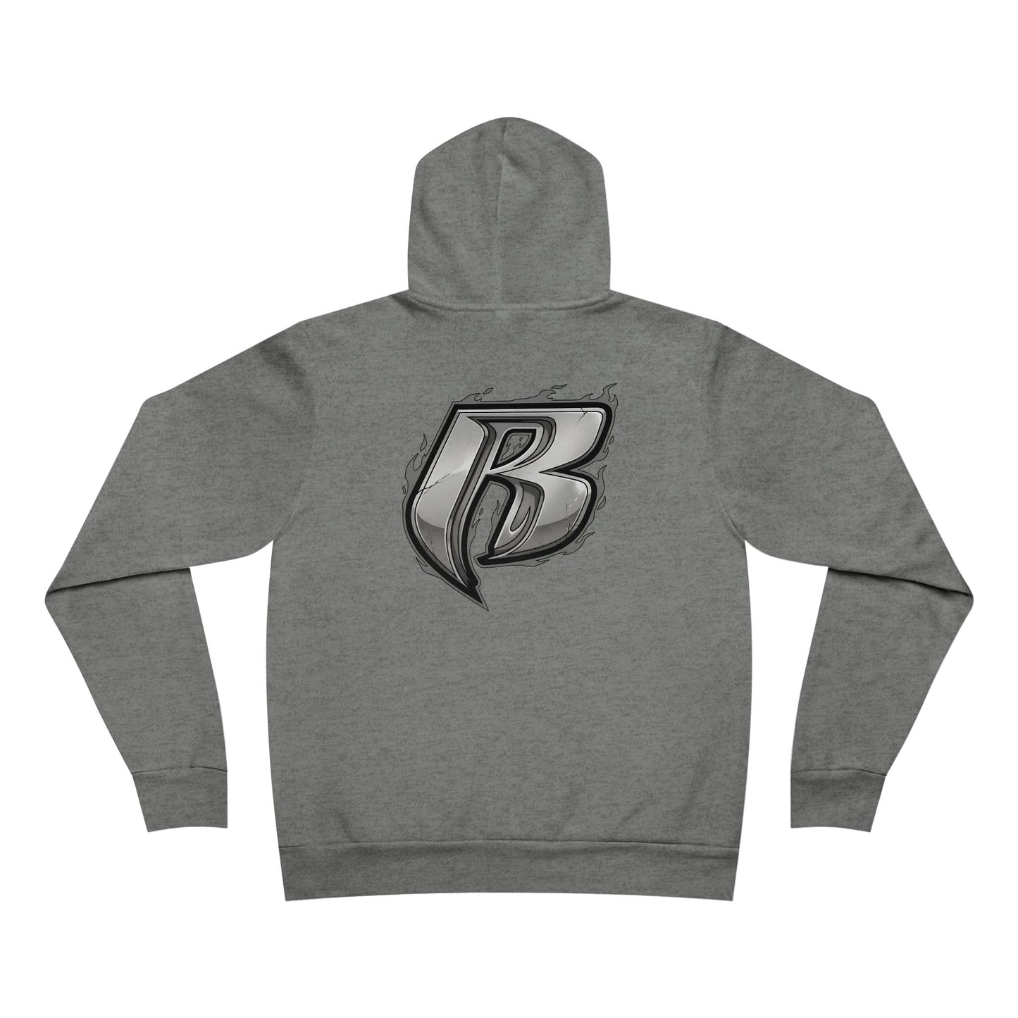 Street Fighter x Ruff Ryders Crew Pullover Hoodie | Retro Streetwear Group Portrait