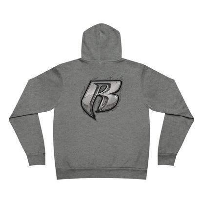 Street Fighter x Ruff Ryders Crew Pullover Hoodie | Retro Streetwear Group Portrait