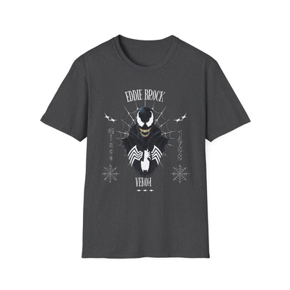 Eddie Brock Venom shirt | Spider Symbiote graphic tee, comic character design