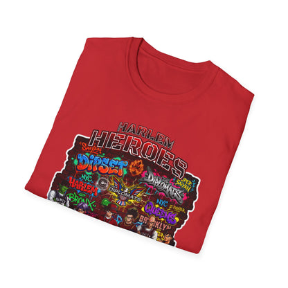 Harlem Heros Diplomat-Z Band Shirt | Graphic T-Shirt, Music/Anime Mashup Artwork, DBZ, Dipset, Hiphop Fan Gift